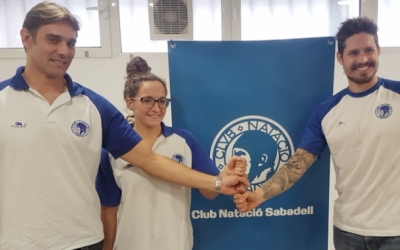 Bart Kizierowski al costat d'Aschwin Wildeboer i Judit Ignacio | Joan Blanch